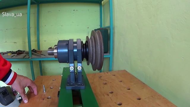 Рама и передняя бабка для самодельного токарного станка. смотреть онлайн