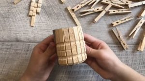 3 Идей ДЕРЕВЯННЫЕ ПРИЩЕПКИ Посмотрите какие классные Поделки можно из них сделать