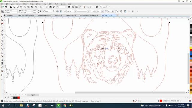 Corel Draw Tips & Tricks Reduce Nodes some are Double Nodes смотреть онлайн
