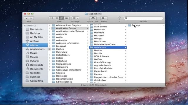 Where is my iTunes backup file stored? смотреть онлайн