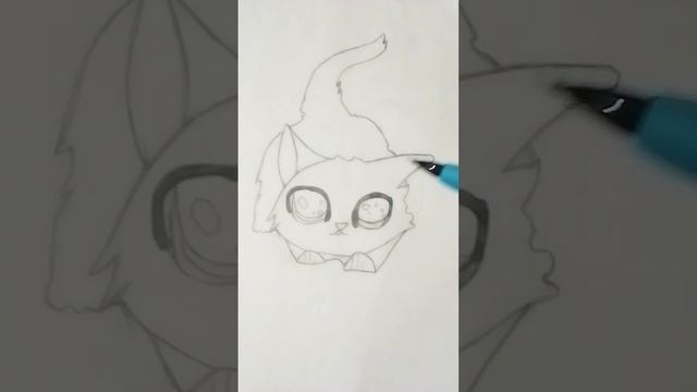 рисунок/котик/рисунок и видео мое/???кого ещё нарисовать? смотреть онлайн