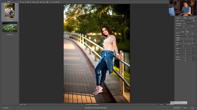 Обработка используя только Camera Raw 11.3 смотреть онлайн