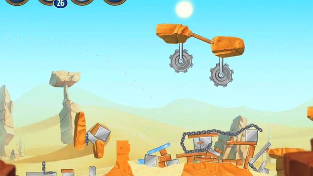 Angry Birds Star Wars 2 Level B2-17 Escape To Tatooine 3 star Walkthrough смотреть онлайн