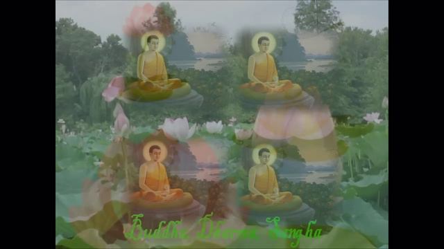 Khmer Buddhist Monks Chanting The Dharma