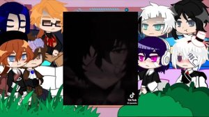 Реакция школьного ау бсд на дазая 2/2