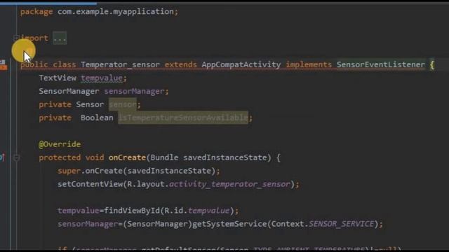 Temperature Sensor in Android Studio | Bigenners | Hindi смотреть онлайн