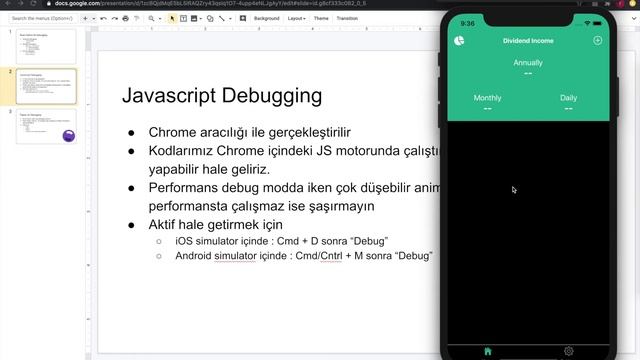 React Native ile Simulator Debugging смотреть онлайн