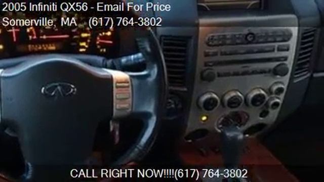 2005 Infiniti QX56 Base 4WD 4dr SUV for sale in Somerville, смотреть онлайн
