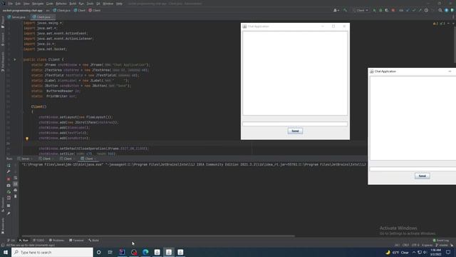 java socket programming build a chat application with simple GUI|Github repo link in description bo смотреть онлайн