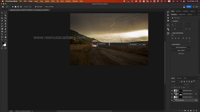 Generative Fill AI using Adobe Firefly | First Hands-on Review | Reenus Babu смотреть онлайн