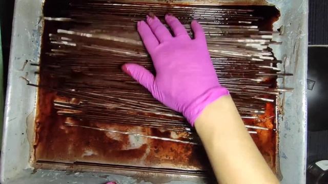 Красим трубочки морилкой. смотреть онлайн