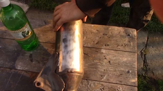 Чистка глушителя хонда дио 27