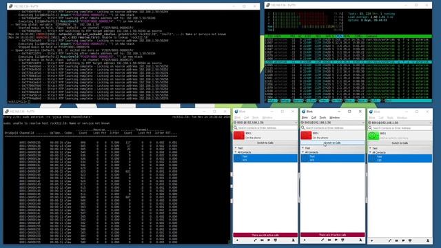 Rock Pi S Rockchip RK3308 vs. 250 Asterisk Calls смотреть онлайн