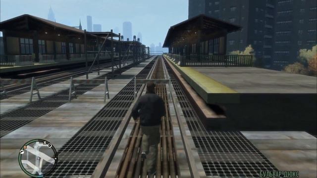 Метро в GTA 4. Subway In GTA IV. Катаемся на поездах в Либерти-Сити