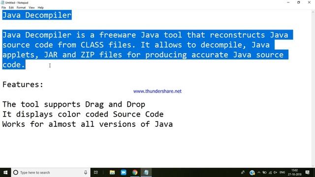 NOTES ON Java Decompiler смотреть онлайн
