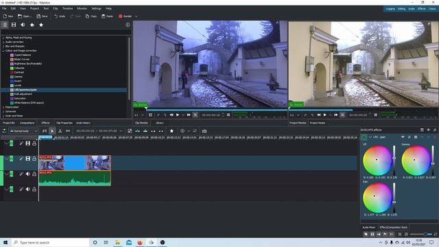 Kdenlive For Windows: Basic Color/Grading Color Correction. смотреть онлайн