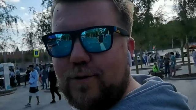 Прогулка по парку Зарядье в Москве смотреть онлайн