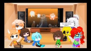 Underswap react to Discord AMV Underverse