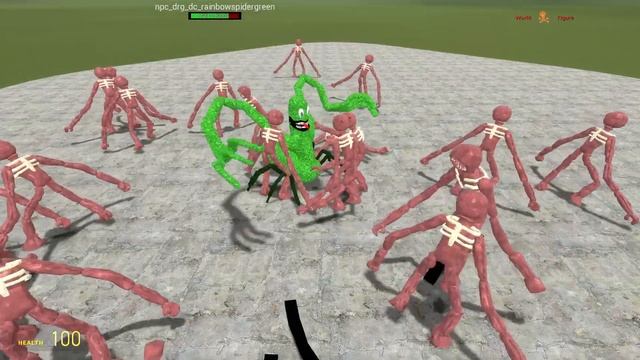 ALL ROBLOX DOORS NEXTBOTS VS ALL ROBLOX RAINBOW FRIENDS in Garry's Mod! смотреть онлайн