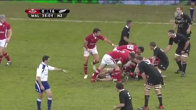 Rugby Test Match- Wales vs New Zealand 2012 Full Game смотреть онлайн