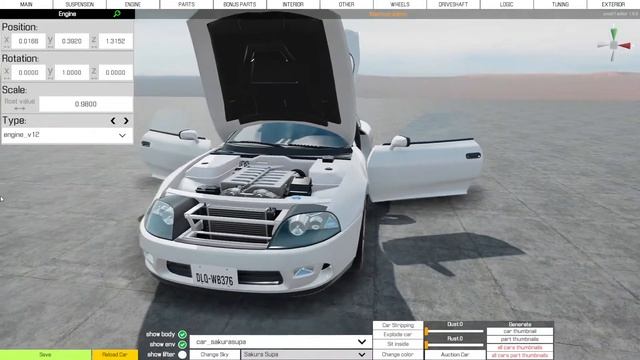 Car Mechanic Simulator 2021 любой движок в машину редактор (пиратка) смотреть онлайн