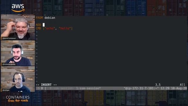 #ContainersFromTheCouch - Intro to Docker, Dockerfiles, Images, and other container stuff! смотреть онлайн