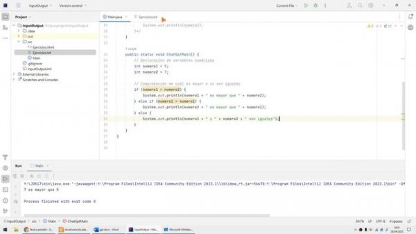 [J019] Java ejercicios para principiantes input output[Java desde 0]
