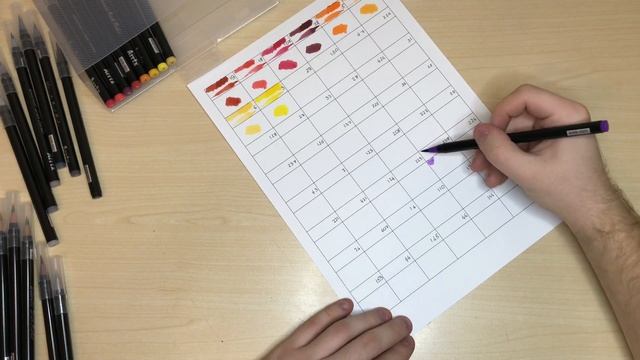 Обзор акварельных маркеров с Алиэкспресс / канцтовары с Алиэкспресс смотреть онлайн