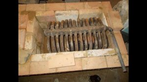 Кирпичная отопительная печь с теплообменником для водяного отопления