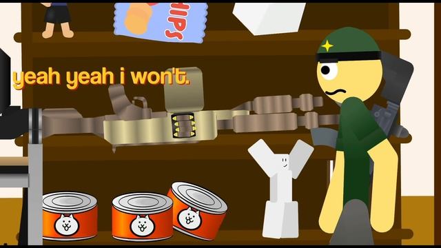 Militant Buff In a Nutshell (TDS Meme) | Sticknodes Pro Animation смотреть онлайн