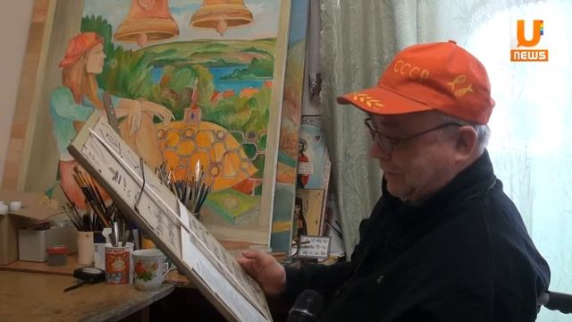 Творчество помогло парализованному художнику восстановиться после (14 апреля 2014 г.) смотреть онлайн
