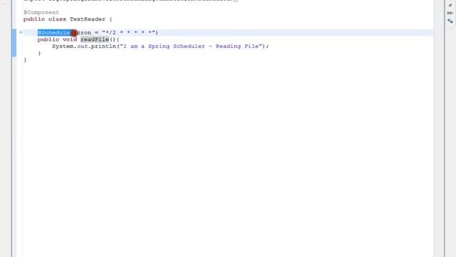 @SCHEDULED ANNOTATION SPRING FRAMEWORK смотреть онлайн