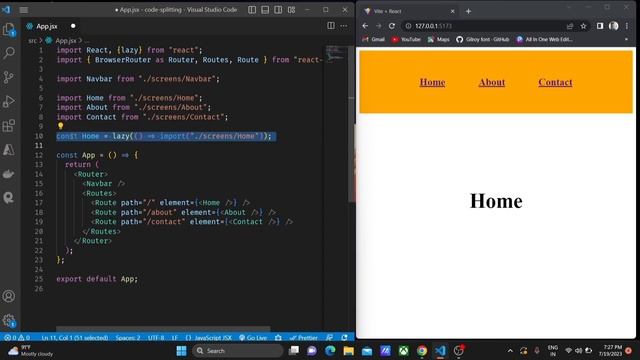 Make Your React App Shine | Improve Performance with Code Splitting and Lazy Loading смотреть онлайн