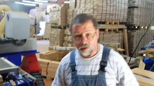 Как делают модульный #паркет. Производство модульного паркета. AnticWood. смотреть онлайн