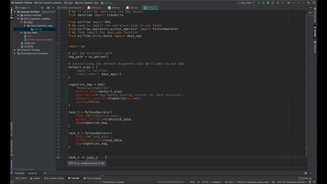 Build your first pipeline DAG | Apache airflow for beginners смотреть онлайн