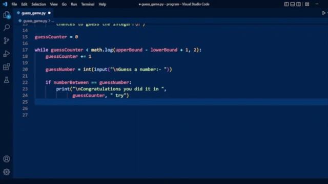 Make Guess Game in Python | Python for beginner смотреть онлайн