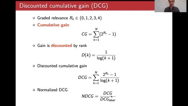 3.2 Offline evaluation metrics (UvA - Information Retrieval - 2021) смотреть онлайн
