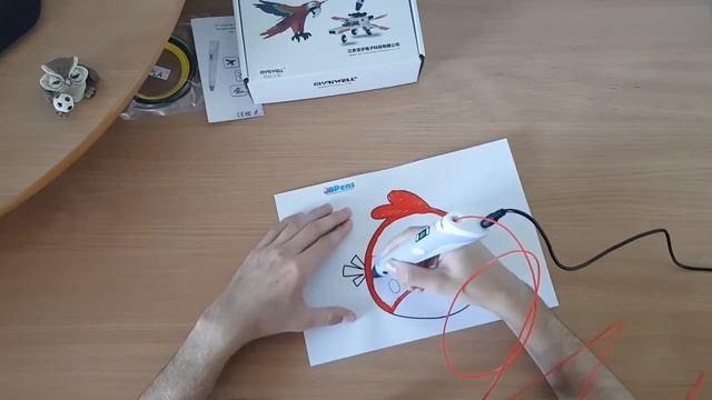 Обзор 3D ручки MyRiwell RP100B смотреть онлайн