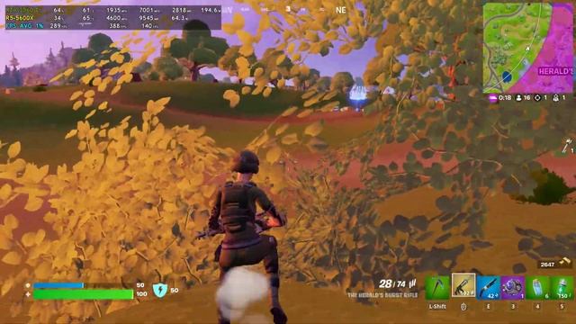 Fortnite | RTX 3060 Ti + Ryzen 5 5600X | 1440P | Performance Mode смотреть онлайн