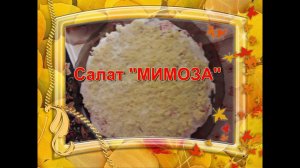 Наш топовый семейный салат "Мимоза". Не очень легкий. конечно, но очень вкусный