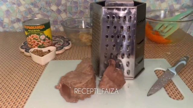 РЕЦЕПТ САЛАТА ИЗ ПЕЧЕНИ | РЕЦЕПТЫ FAIZA смотреть онлайн