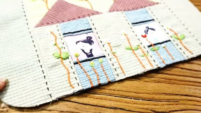 DIY Patchwork Bag Idea┃HandyMumLin Sewing Project смотреть онлайн
