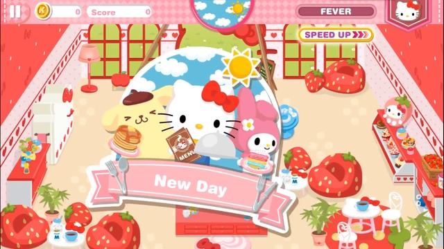 Hello Kitty Dream Cafe - Join a Glorious Cafe Adventure with Hello Kitty! смотреть онлайн