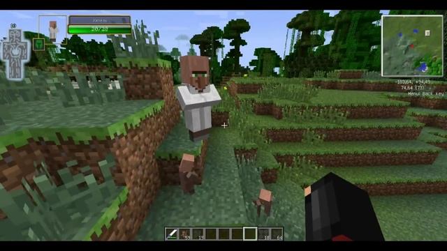 Minecraft - обзор модов - "Naruto C Mod" #4 смотреть онлайн