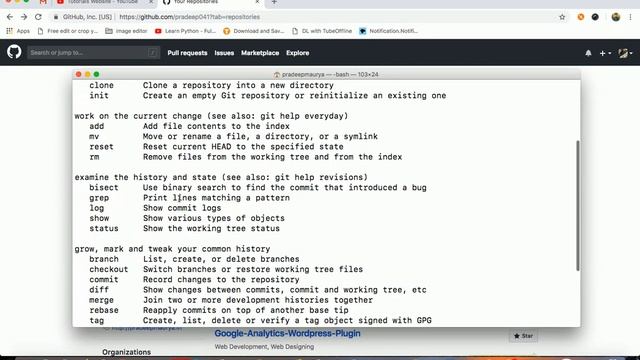 Github Tutorials For Beginners | How to use github on MAC Terminal | Part-1 смотреть онлайн
