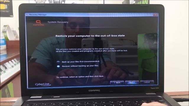 How to ║ Restore Reset a Compaq Presario CQ56 to Factory Settings ║ Windows 7 смотреть онлайн