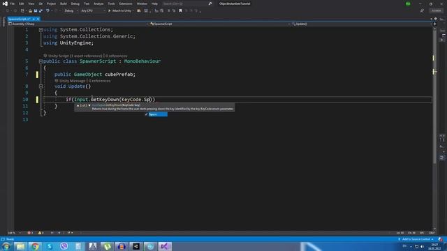 How to Spawn Objects in Unity [Using Instantiate] смотреть онлайн
