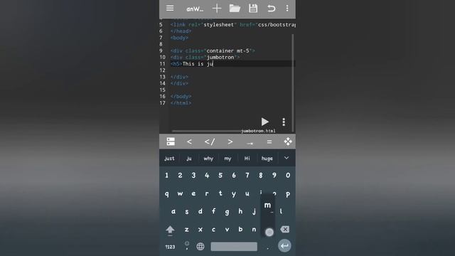 Jumbotron in Bootstrap || how to work a jumbotron in bootstrap || in hindi смотреть онлайн