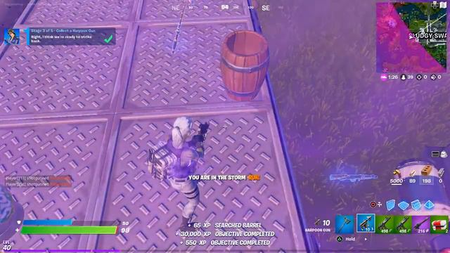 Collect a Harpoon Gun Fortnite Grim Fable Questline смотреть онлайн