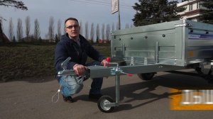 Обзор прицепа Кремень31 серии «Бизнес» на рессоре «Волга»